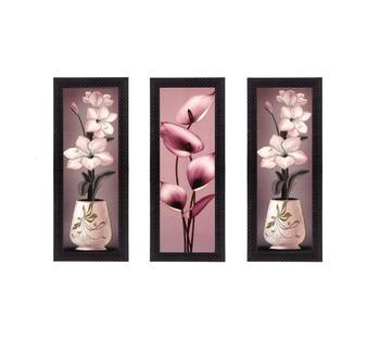 Set of 3 Satin Matt Textured Art Painting 1