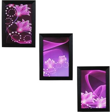 Set of 3 Satin Matt Textured Art Painting 1