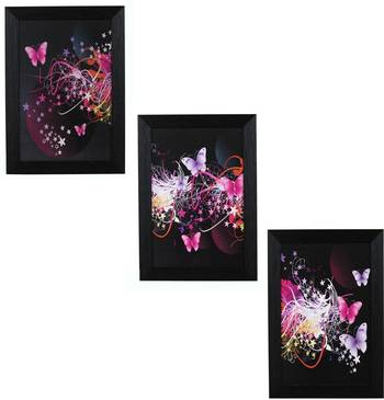 Set of 3 Satin Matt Textured Art Painting 1