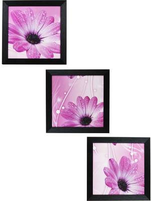 Set of 3 Satin Matt Textured Art Painting 1