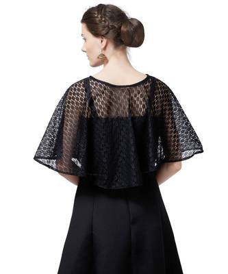 Black Net and Art Silk Ready Made Saree Blouse 3