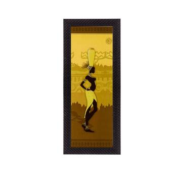 Tribal Lady Matt Texture UV Art Painting 1