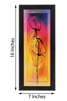 Dancing Lady Matt Texture UV Art Painting