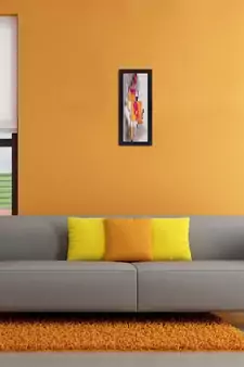 Abstract Matt Texture UV Art Painting