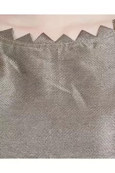 Taupe Art Silk Ready-Made Saree Blouse