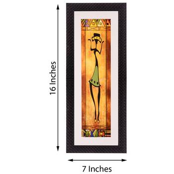 Tribal Folkart Matt Texture UV Art Painting 3