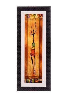 Tribal Folkart Matt Texture UV Art Painting