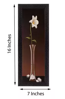 Floral Matt Texture UV Art Painting
