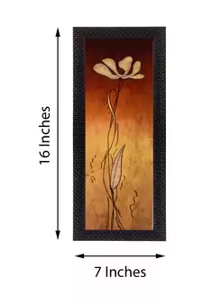 Floral Matt Texture UV Art Painting