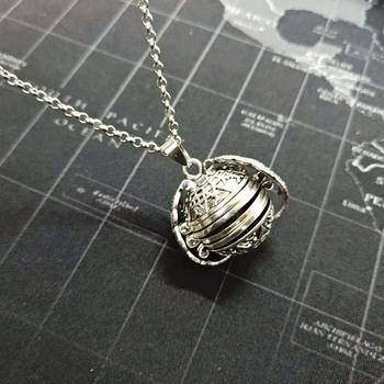 Expanding Angel Wings Photo Souvenier Silver Plated Locket Pendant Necklace Chain for Men 5