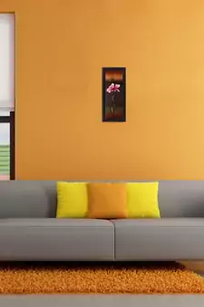 Floral Matt Texture UV Art Painting