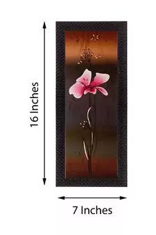 Floral Matt Texture UV Art Painting