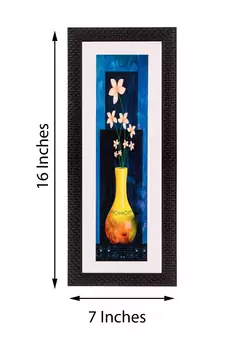 Floral Matt Texture UV Art Painting