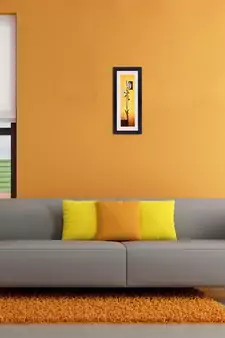 Floral Matt Texture UV Art Painting