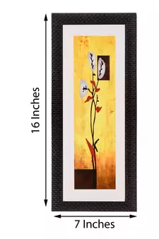 Floral Matt Texture UV Art Painting