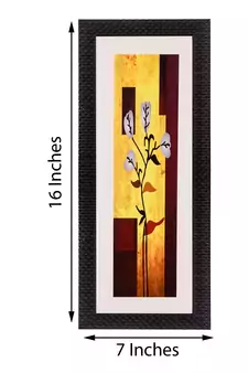 Floral Matt Texture UV Art Painting