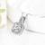 Dainty Classic Solitaire AAA Cubic Zirconia CZ American Diamond Crystal Pendant Chain Necklace for Girls Women