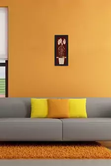 Floral Matt Texture UV Art Painting