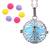 Tree of Life Aromatherapy Essential Oil Perfume Diffuser Openable Hollow Cage Pendant Necklace Chain