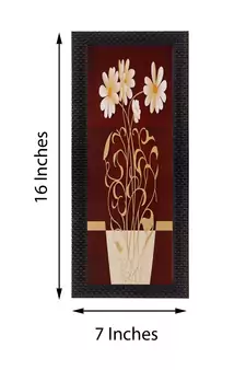 Floral Matt Texture UV Art Painting
