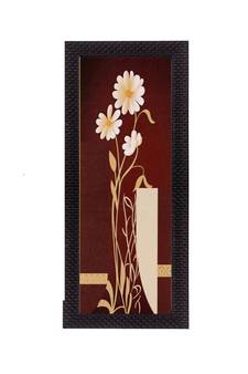 Floral Matt Texture UV Art Painting