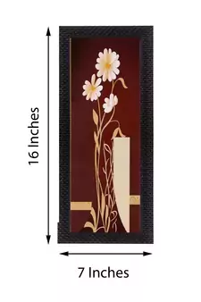 Floral Matt Texture UV Art Painting
