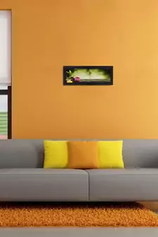 Floral Matt Texture UV Art Painting