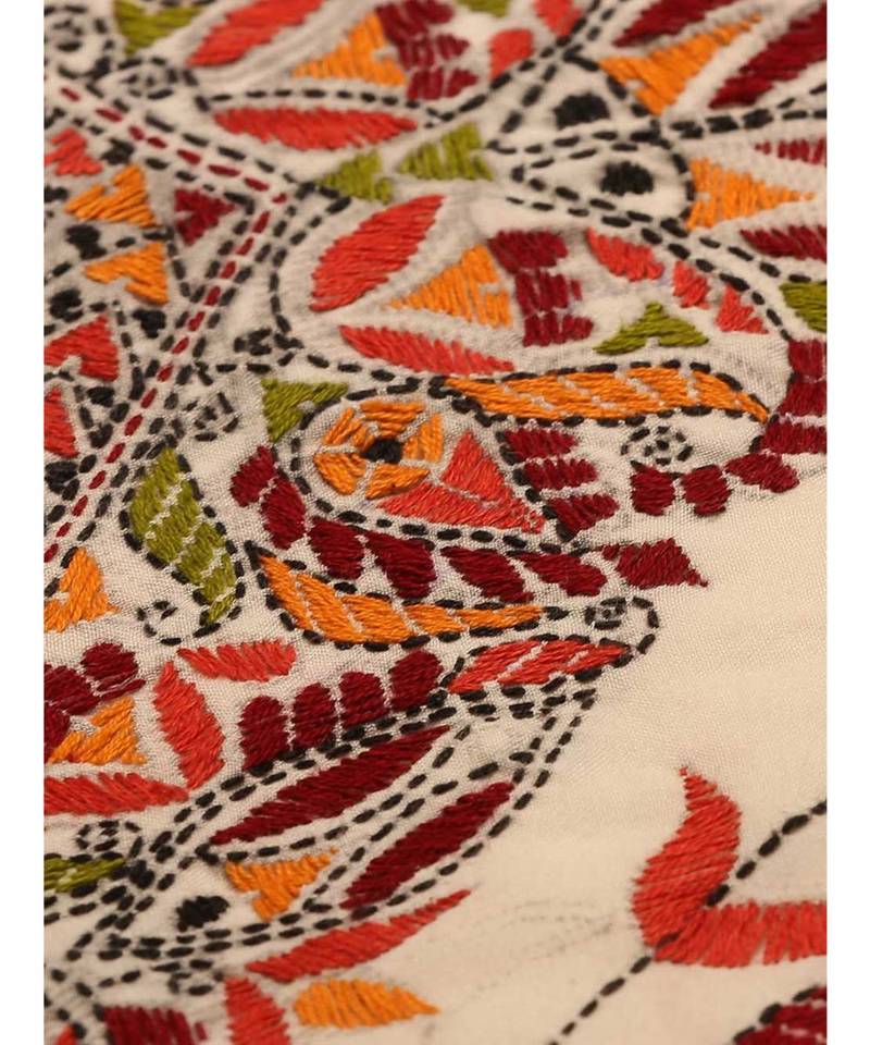 Off White Lizi Bizi Kantha Suit