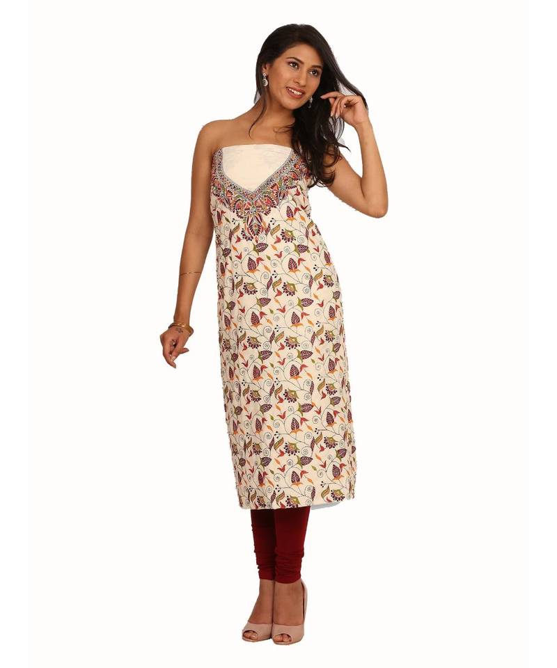 Off White Lizi Bizi Kantha Suit