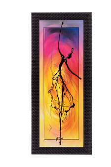 Dancing Lady Satin Matt Texture UV Art Painting