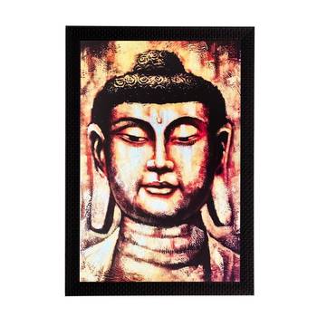 Lord Buddha Matt Textured UV Art Painting 1