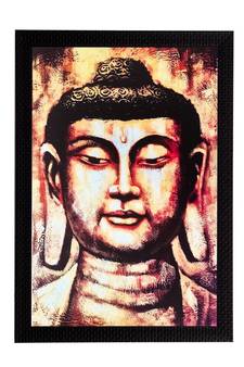 Lord Buddha Matt Textured UV Art Painting
