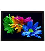 Beautiful Floral Satin Matt Texture UV Art Painting
