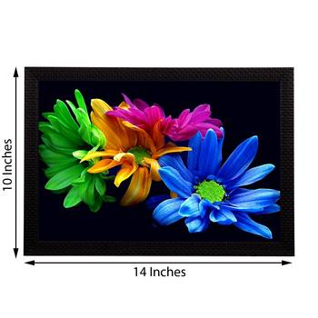 Beautiful Floral Satin Matt Texture UV Art Painting 2