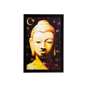 Lord Buddha Matt Textured UV Art Painting 1