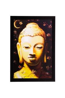 Lord Buddha Matt Textured UV Art Painting
