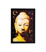 Lord Buddha Matt Textured UV Art Painting