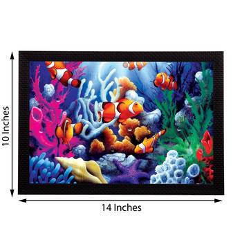 Underwater View Satin Matt Texture UV Art Painting 2
