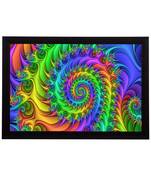 Colorful Abstract Satin Matt Texture UV Art Painting