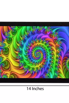 Colorful Abstract Satin Matt Texture UV Art Painting