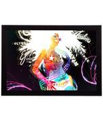 Rock Girl Satin Matt Texture UV Art Painting