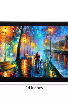 You & Me Satin Matt Texture UV Art Painting