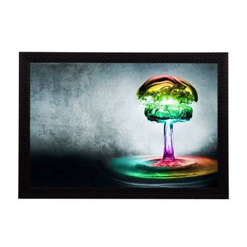 Dark Abstract Satin Matt Texture UV Art Painting 1