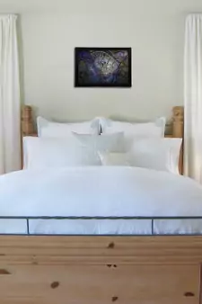 Purple Abstract Satin Matt Texture UV Art Painting