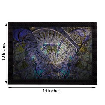 Purple Abstract Satin Matt Texture UV Art Painting 3