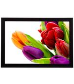 Colorful Flora Satin Matt Texture UV Art Painting