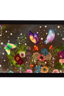 Colorful Butterflies Satin Matt Texture UV Art Painting