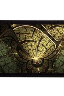 Green Abstract Satin Matt Texture UV Art Painting