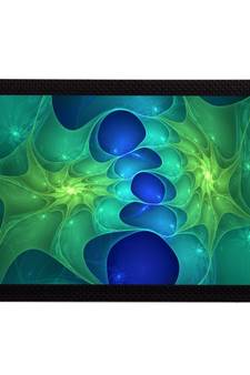Blue Abstract Satin Matt Texture UV Art Painting