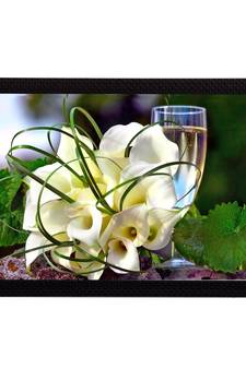 White Bouquet Satin Matt Texture UV Art Painting